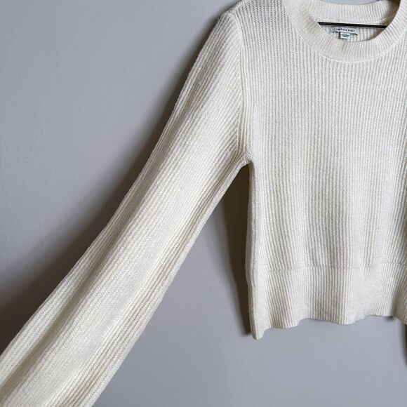 American Eagle Balloon Sleeve Crewneck Sweater - Picture 5 of 8